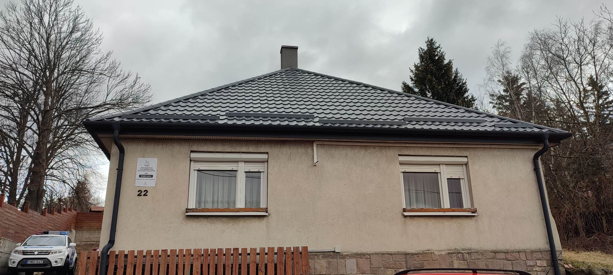 A felújított lakás