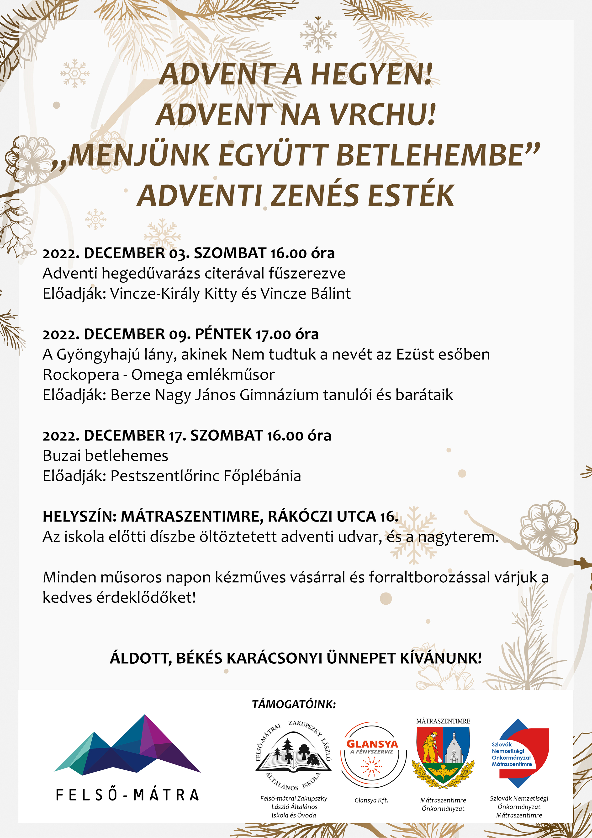 Advent a hegyen!